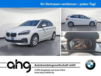 Gebraucht BMW 218 Active Tourer Advantage 150 PS (110 kW) 2018 Weiß Van / Kleinbus