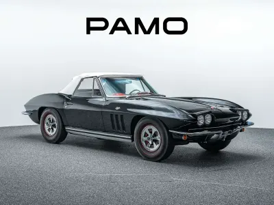 Second-hand Corvette Stingray 450 CP (330 kW) 1965 Negru Cabrio