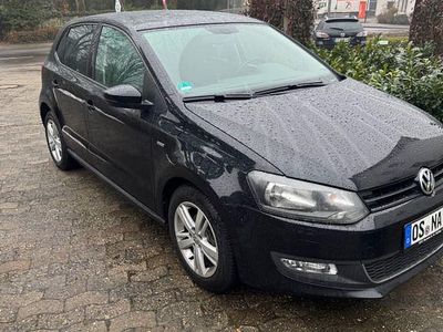 Gebraucht VW Polo Trendline 69 PS (50 kW) 2012 Schwarz Kleinwagen