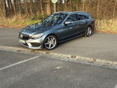 Gebraucht Mercedes C220 AMG line 170 PS (125 kW) 2016 Grau Kombi