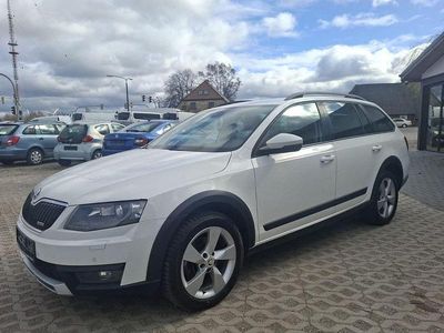 Gebraucht Skoda Octavia Scout 4x4 184 PS (135 kW) 2014 Weiß Kleinwagen