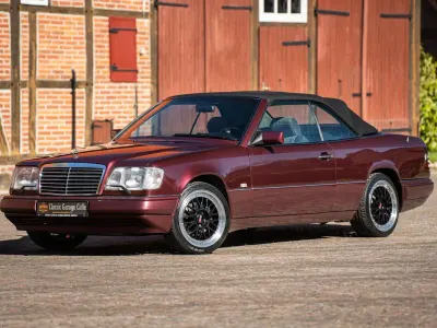 Brugt Mercedes E200 136 HK (100 kW) 1997 Rød Cabriolet