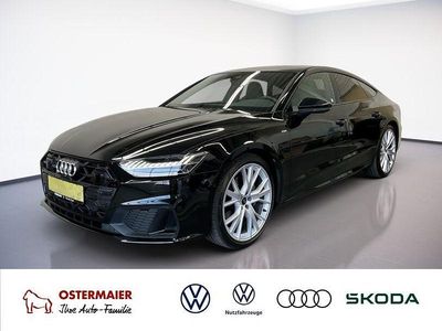 Gebraucht Audi A7 S-Line 286 PS (210 kW) 2024 Mythosschwarz metallic Limousine