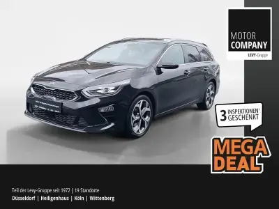 Gebraucht Kia Ceed Sportswagon Platinum 136 PS (100 kW) 2021 Schwarz Kombi