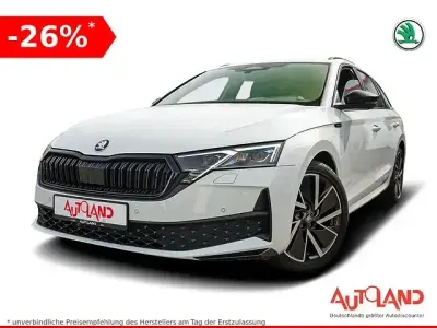 Ny Skoda Octavia SportLine 150 HK (110 kW) 2026 Hvid Stationcar