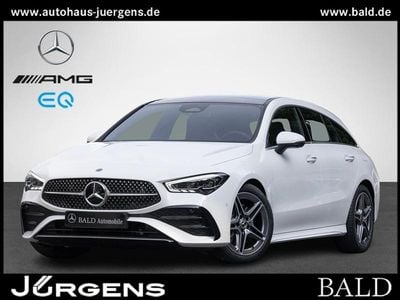 Unilack polarweiß Gebraucht 2025 Mercedes CLA200 Shooting Brake AMG Kombi | 37.080 € (Etwas zu teuer)