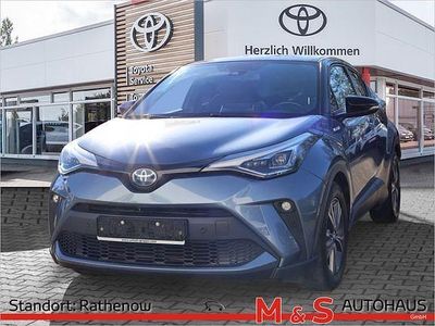 Gebraucht Toyota C-HR+ Plus 184 PS (135 kW) 2019 Sodalithblau metallic / dach schwarz