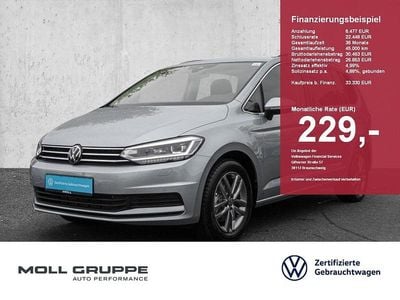 Neu VW Touran Comfortline 150 PS (110 kW) 2025 Silber Van / Kleinbus