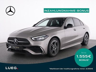 Silber Gebraucht 2024 Mercedes C200 AMG Limousine | 42.775 € (Teuer)