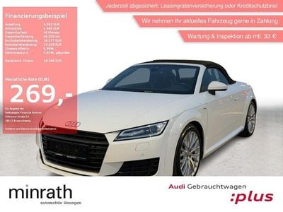 Weiß Gebraucht 2016 Audi TT Roadster Design Cabrio | 18.030 € (Guter Preis)