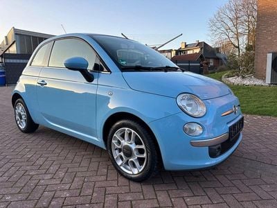 Usado Fiat 500 Lounge 86 HP (63 kW) 2010 Azul Citadino