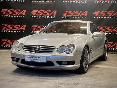 Gebraucht Mercedes SL500 AMG 306 PS (225 kW) 2002 Silber Cabrio