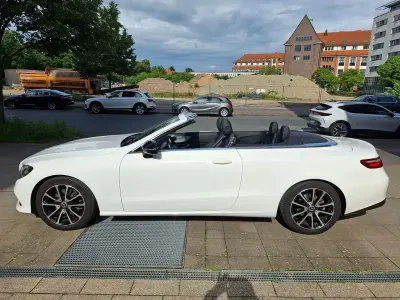 Brugt Mercedes E200 Avantgarde 184 HK (135 kW) 2019 Hvid Cabriolet
