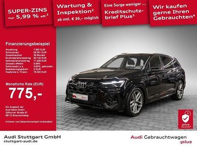 Gebraucht Audi Q7 S-Line 394 PS (289 kW) 2024 Mythosschwarz metallic SUV
