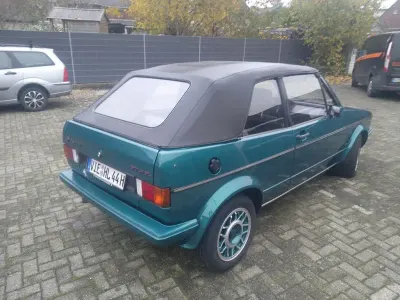 Gebraucht VW Golf Cabriolet 95 PS (69 kW) 1987 Grün Cabrio