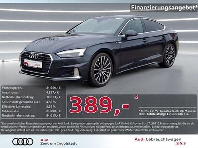Używany Audi A5 Sportback Advanced 204 KM (150 kW) 2023 Szary Hatchback