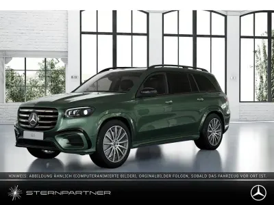 Neu Mercedes GLS580 AMG 517 PS (380 kW) 2026 Grün SUV