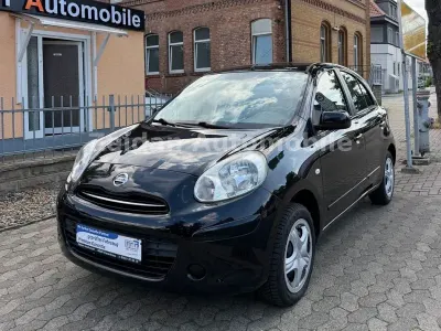 Gebraucht Nissan Micra Acenta 80 PS (58 kW) 2011 Schwarz Kleinwagen