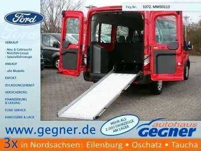 Używany Ford Transit Trend 131 KM (96 kW) 2021 Czerwony Minivan
