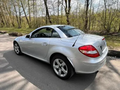 Brugt Mercedes SLK200 163 HK (119 kW) 2007 Sølv Cabriolet