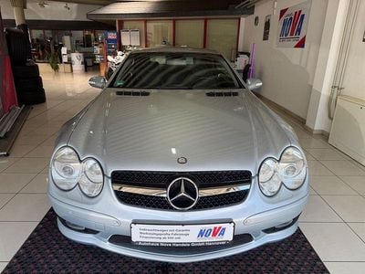 Usata Mercedes SL55 AMG AMG 306 CV (225 kW) 2002 Argento Cabrio