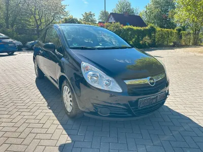 Używany Opel Corsa Selection 60 KM (44 kW) 2009 Czarny Hatchback