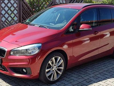 Gebraucht BMW 218 Gran Tourer Advantage 150 PS (110 kW) 2015 Rot Van / Kleinbus