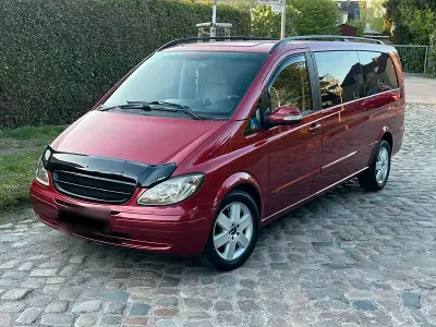 Gebraucht Mercedes Viano 150 PS (110 kW) 2006 Rot Van / Kleinbus