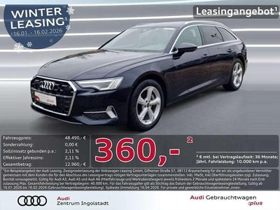 Firmamentblau metallic Gebraucht 2025 Audi A6 Advanced Plus Kombi | 48.490 € (Superpreis)