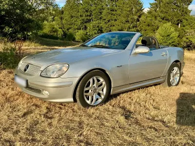 Gebraucht Mercedes SLK200 Edition 163 PS (119 kW) 2003 Silber Cabrio