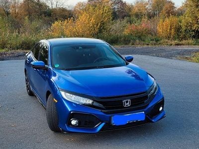 Blau Gebraucht 2018 Honda Civic Sport Plus Limousine | 16.999 € (Fairer Preis)