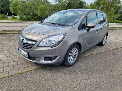 Gebraucht Opel Meriva Style 101 PS (74 kW) 2015 Beige Van / Kleinbus