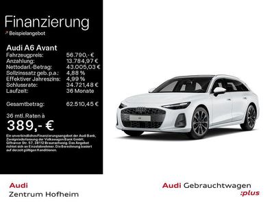 Gebraucht Audi A6 Sport 204 PS (150 kW) 2025 Gletscherweiß metallic Kombi