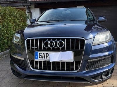 Usata Audi Q7 S-Line 245 CV (180 kW) 2013 Blu SUV