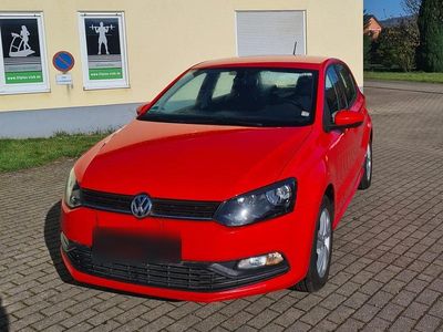 Gebraucht VW Polo 75 PS (55 kW) 2014 Rot Kleinwagen