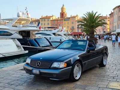 Gebraucht Mercedes SL600 394 PS (289 kW) 1993 Schwarz Cabrio