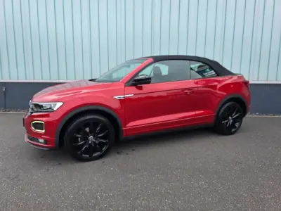 Gebraucht VW T-Roc Cabriolet Beats 150 PS (110 kW) 2021 Rot Cabrio