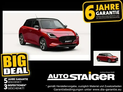 Neu Suzuki Swift Comfort 83 PS (61 kW) 2026 Burning red pearl metallic Kleinwagen
