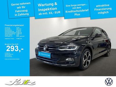 Gebraucht VW Polo Highline 110 PS (80 kW) 2022 Schwarz Kleinwagen