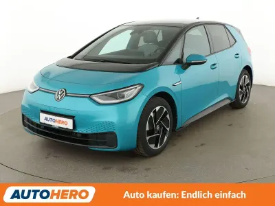 Gebraucht VW ID.3 Family 150 kW (204 PS) 2021 Blau Kleinwagen