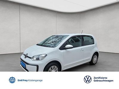 Weiß Gebraucht 2021 VW up! move up! Kleinwagen | 11.880 € (Fairer Preis)