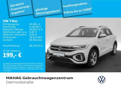 Gebraucht VW T-Roc R-line 110 PS (80 kW) 2024 Grau SUV