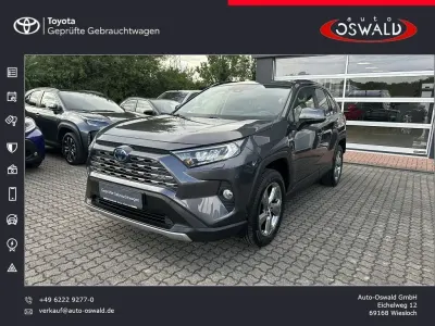 Gebraucht Toyota RAV4 Hybrid Club 222 PS (163 kW) 2019 Grau SUV