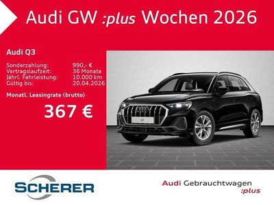 Gebraucht Audi Q3 Ambiente 150 PS (110 kW) 2025 Mythosschwarz metallic (metallic) SUV