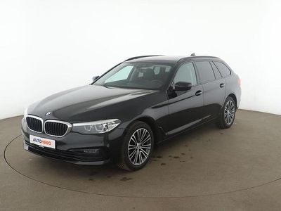 Gebraucht BMW 520 Sport Line 190 PS (139 kW) 2019 Schwarz Kombi