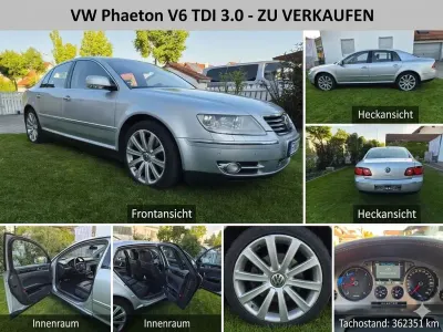 Occasion VW Phaeton 239 ch (175 kW) 2009 Argent Berline