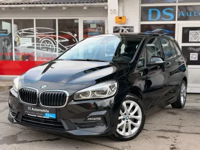 Gebraucht BMW 218 Gran Tourer Advantage 150 PS (110 kW) 2019 Schwarz Van / Kleinbus