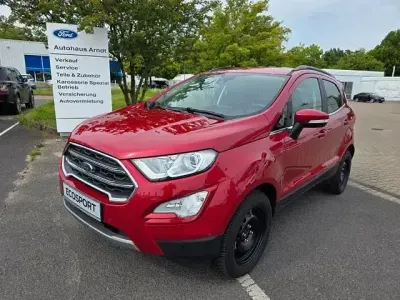 Gebraucht Ford Ecosport Titanium 125 PS (91 kW) 2022 Fantastic red SUV