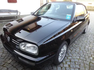 Gebraucht VW Golf Cabriolet 75 PS (55 kW) 1996 Schwarz Cabrio