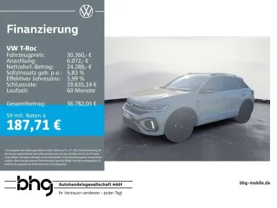 Second-hand VW T-Roc R-line 150 CP (110 kW) 2025 Gri SUV